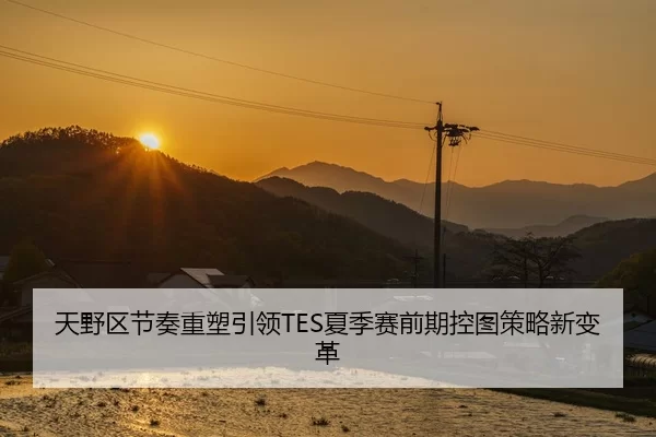 天野区节奏重塑引领TES夏季赛前期控图策略新变革
